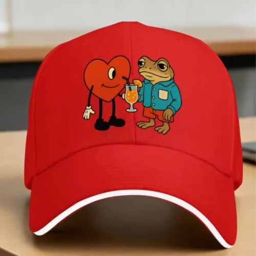 Bad Bunny DTMF Couples Matching Baseball Cap Un Verano Sin Ti Adjustable Hat