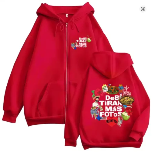 Bad Bunny DTMF Couples Matching Zip Up Hoodie Debí Tirar Más Fotos Matching Hoodies