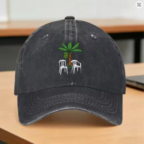 Bad Bunny DTMF Couples Matching Distressed Baseball Cap Vintage Washed Denim Hat