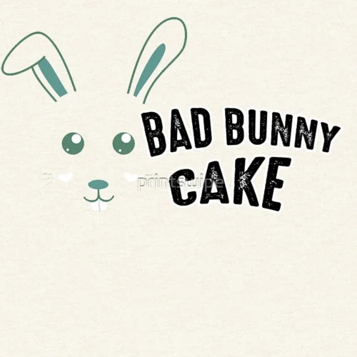 Bad Bunny Cake Pullover Sweatshirt Premium Unisex Graphic Crewneck
