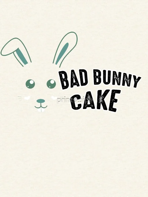 Bad Bunny Cake Pullover Sweatshirt Premium Unisex Graphic Crewneck