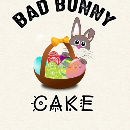 Bad Bunny Cake Pullover Sweatshirt Premium Unisex Crewneck