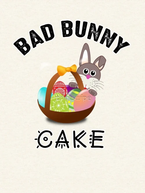 Bad Bunny Cake Pullover Sweatshirt Premium Unisex Crewneck