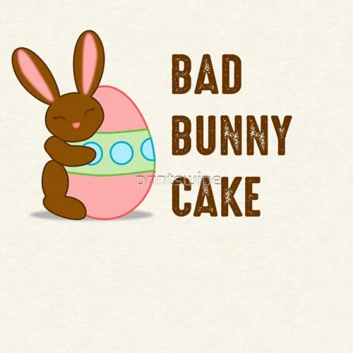 Bad Bunny Cake Pullover Sweatshirt Premium Unisex Graphic Crewneck