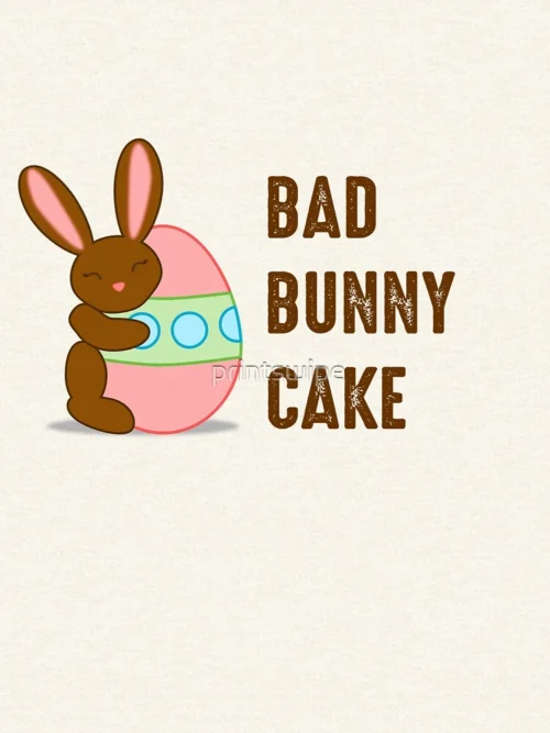 Bad Bunny Cake Pullover Sweatshirt Premium Unisex Graphic Crewneck