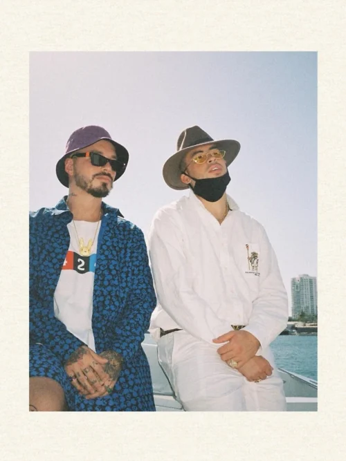 Bad Bunny J Balvin Oasis Ocean Pullover Sweatshirt Premium Unisex Crewneck