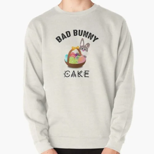 Bad Bunny Cake Pullover Sweatshirt Premium Unisex Crewneck