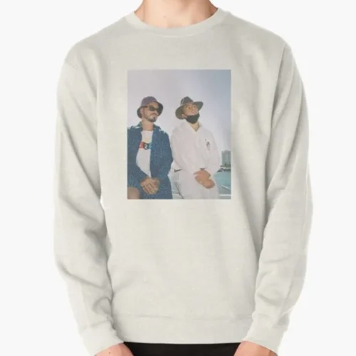 Bad Bunny J Balvin Oasis Ocean Pullover Sweatshirt Premium Unisex Crewneck