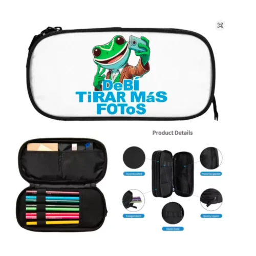 Bad Bunny DTMF Sapo Concho Toad Pencil Case - Image 5